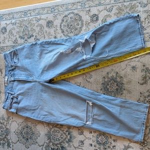 Abercrombie & Fitch The Ankle Straight Ultra High Rise Curve Love